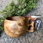 Kuksa 2 dl with horn decoration from OMA puoti