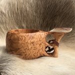 OMA Kuksa cup, 1,8 dl with horn decoration