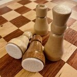 Puuhinen Chess board