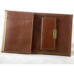 Fish Rick wallet with burbot leather surface - coin pocket