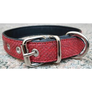 Kalaparkki Dog collar, Salmon leather
