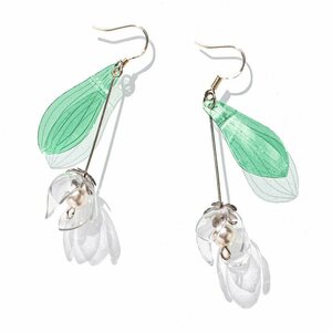 Upcycle with Jing Lily of the valley Earrings